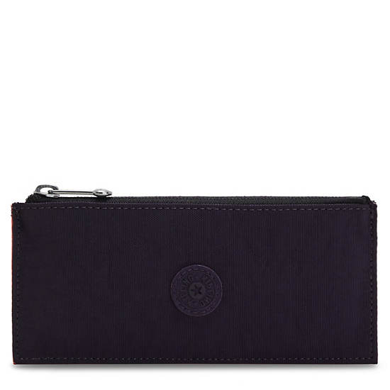 Kipling Brion Card Case Tassen Blauw Rood Zilver | België 1167QM